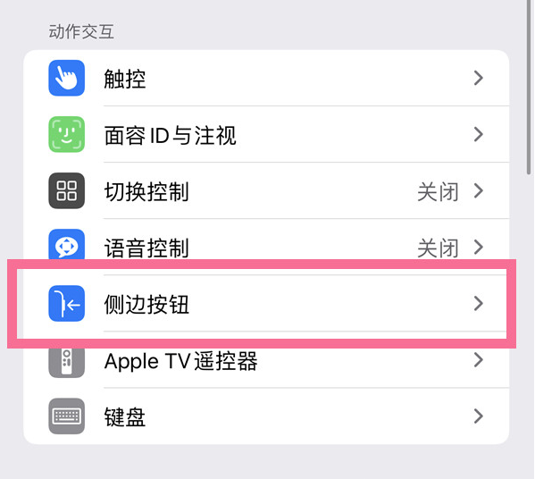 石河子乡苹果14维修店分享iPhone14 Plus侧键双击下载功能关闭方法 