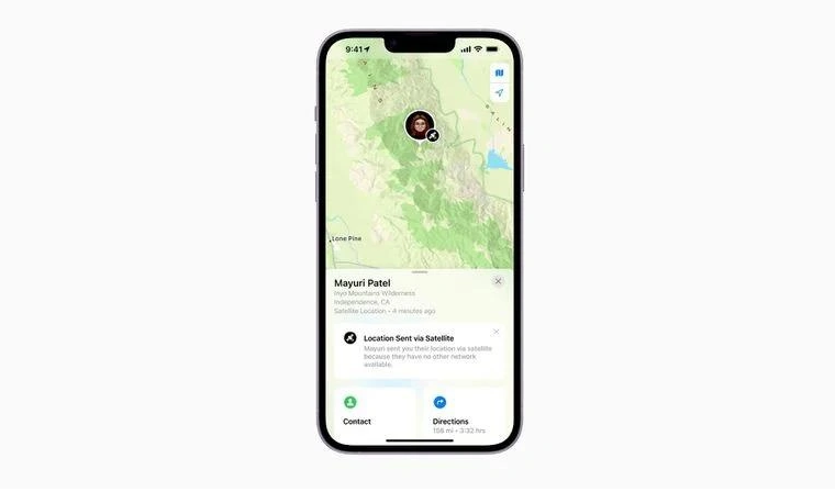 石河子乡苹果14维修分享iPhone14系列中 FindMy功能通过卫星分享位置方法教程 