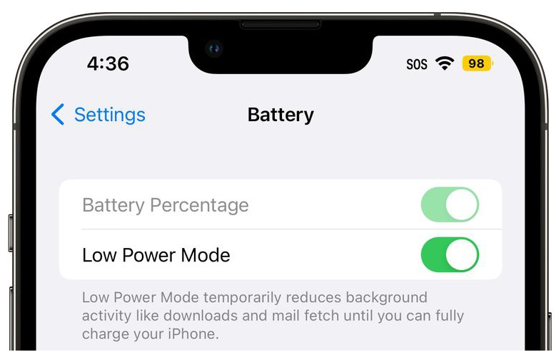 石河子乡苹果手机维修分享iOS 16 Beta 6电池百分比显示和Beta 5有什么不同 