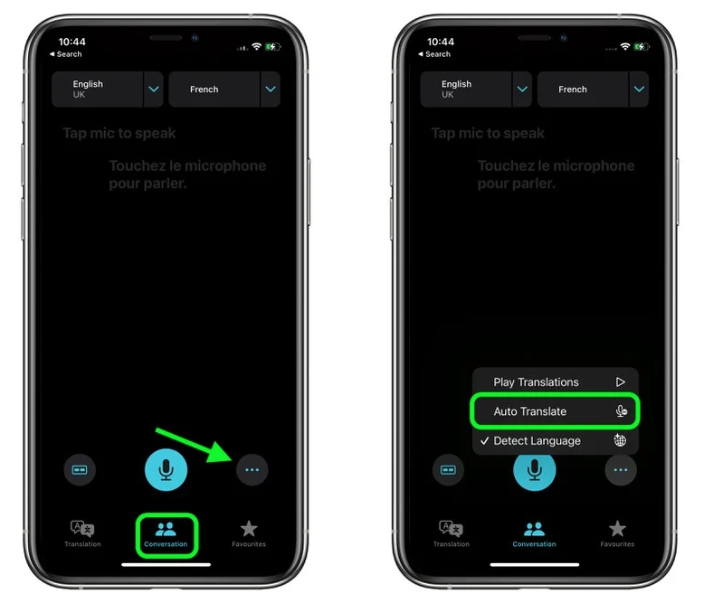 石河子乡苹果手机维修分享iOS 15 “翻译” App 新改进 