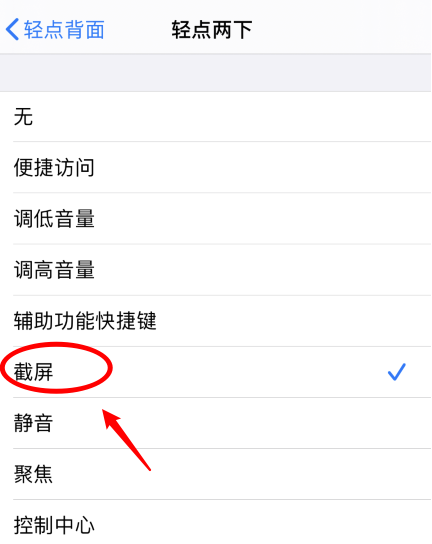 石河子乡苹果手机维修分享iPhone12如何启用双击截屏 